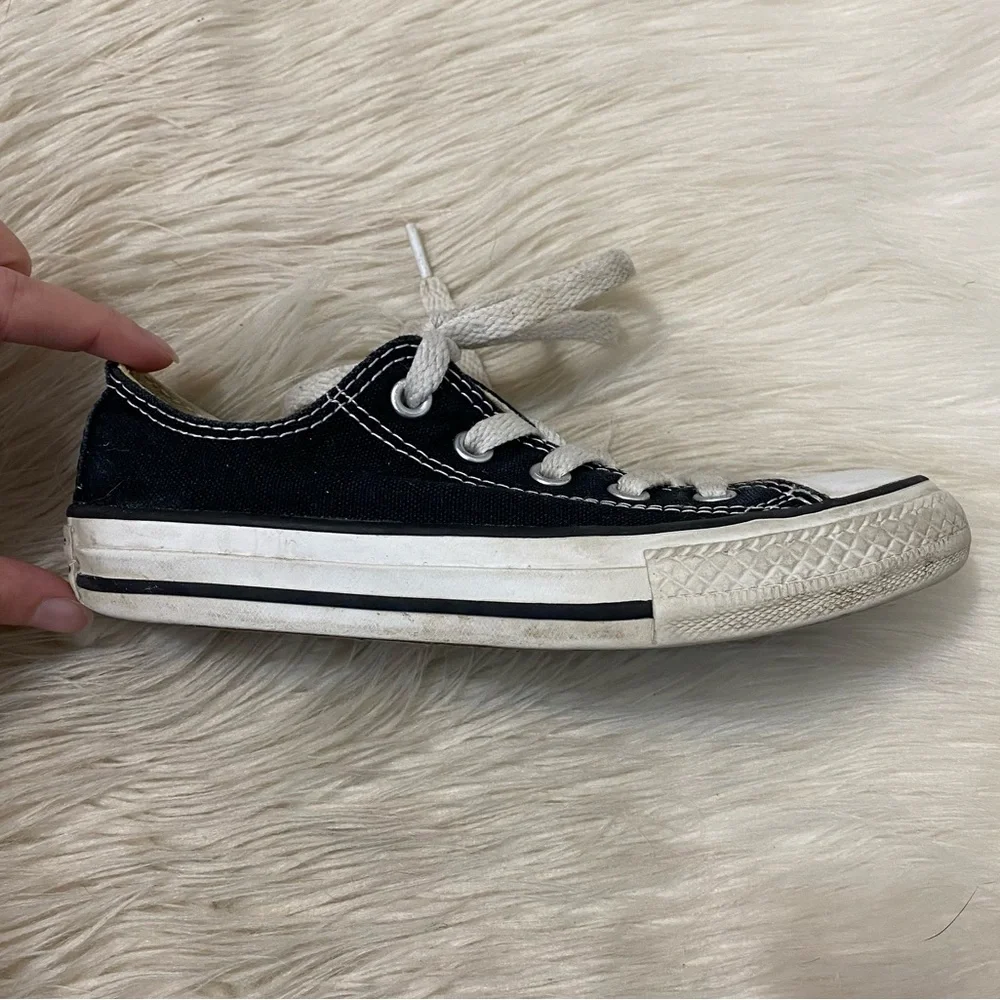 Converse Black Low Top Chuck Taylor All Star Shoes Sneakers